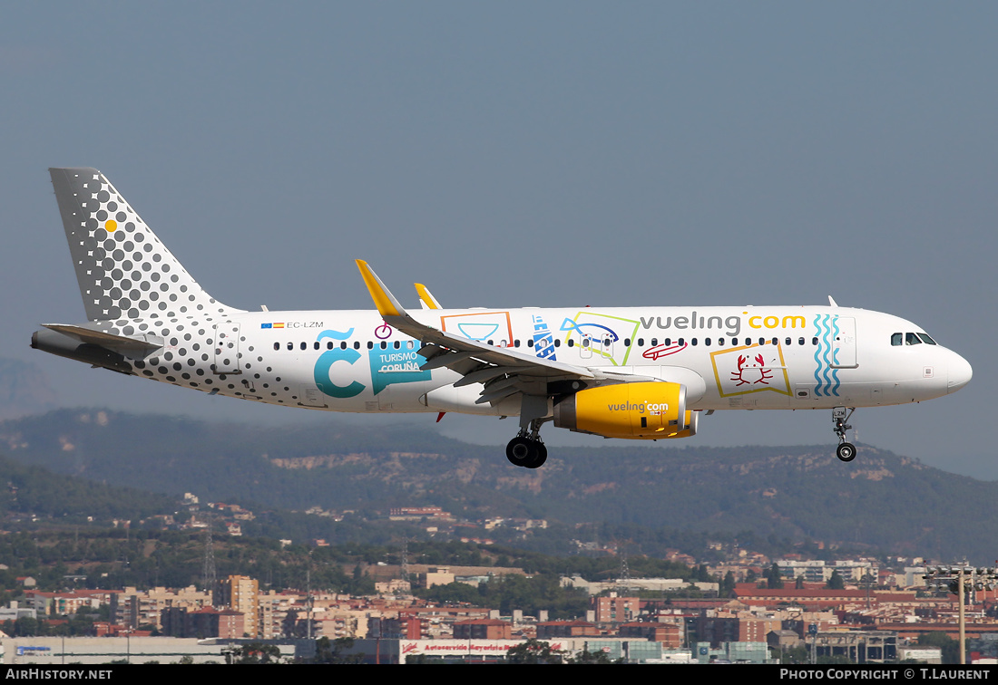 Aircraft Photo of EC-LZM | Airbus A320-232 | Vueling Airlines | AirHistory.net #183512