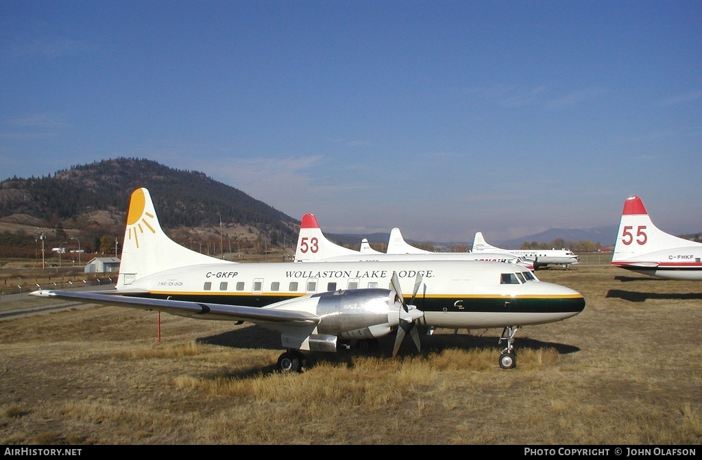 Aircraft Photo of C-GKFP | Convair 580 | Wollaston Lake Lodge | AirHistory.net #183545