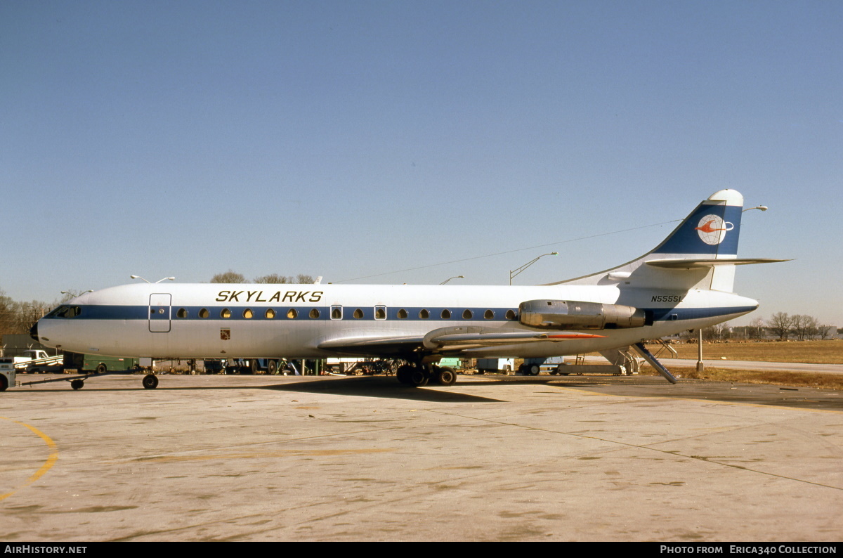 Aircraft Photo of N555SL | Sud SE-210 Caravelle VI-R | Atlanta Skylarks | AirHistory.net #183547