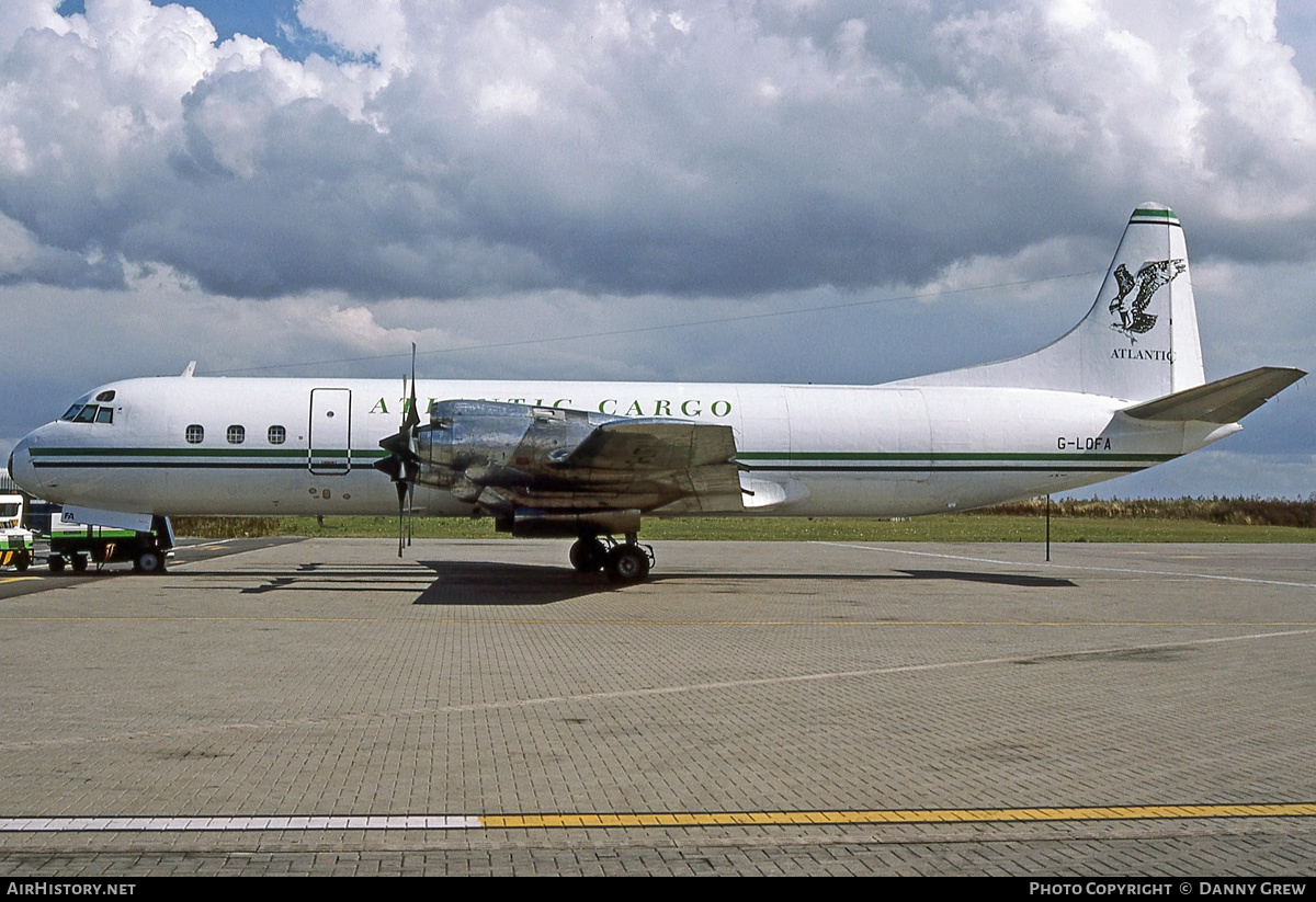 Aircraft Photo of G-LOFA | Lockheed L-188C(F) Electra | Atlantic Airlines Cargo | AirHistory.net #183560