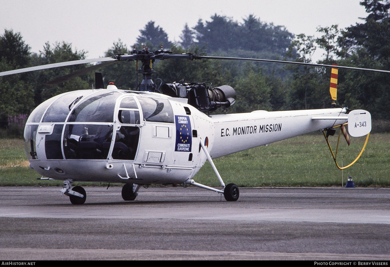 Aircraft Photo of A-343 | Sud SE-3160 Alouette III | Netherlands - Air Force | AirHistory.net #183563