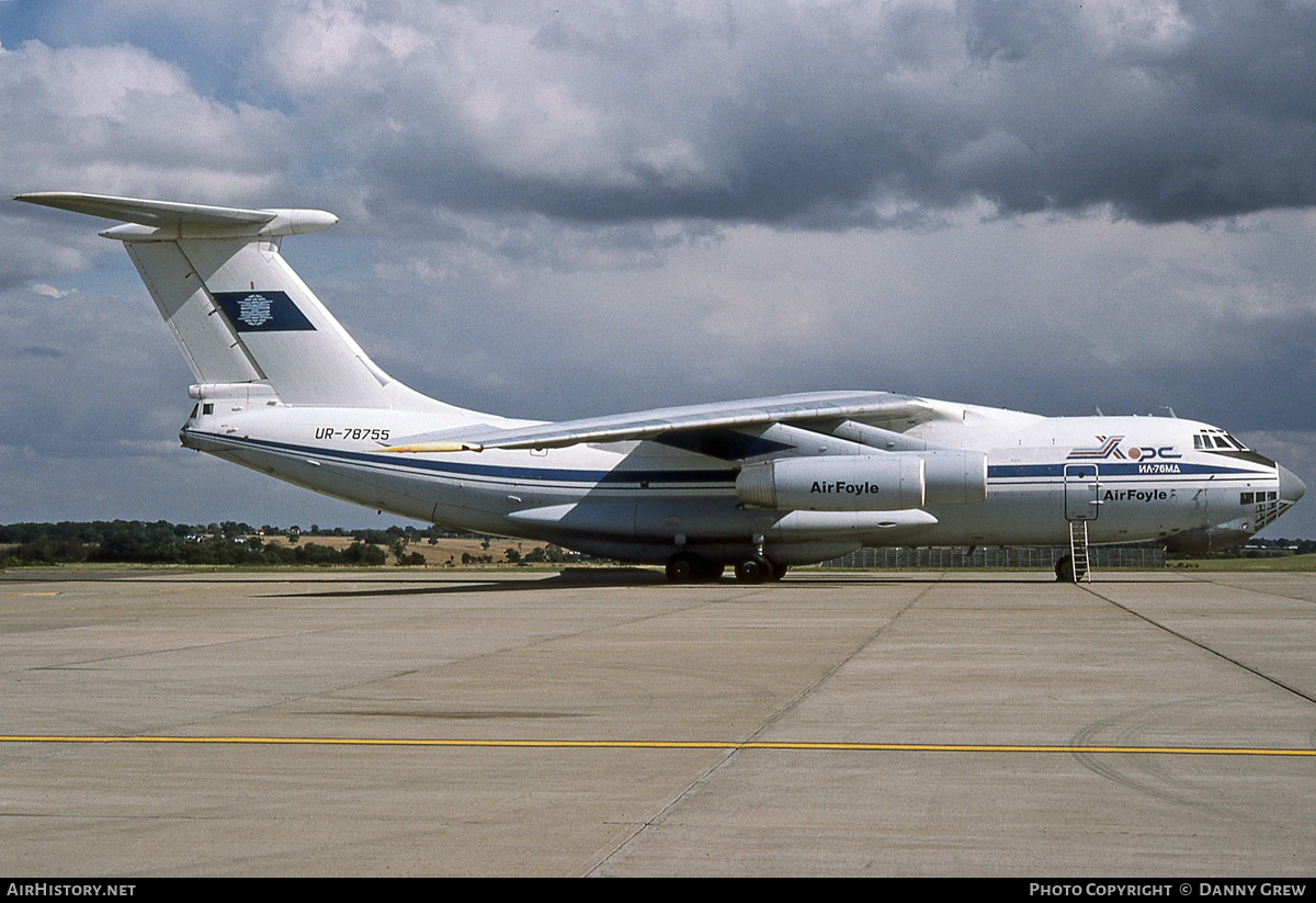 Aircraft Photo of UR-78755 | Ilyushin Il-76MD | Khors Air | AirHistory.net #183571