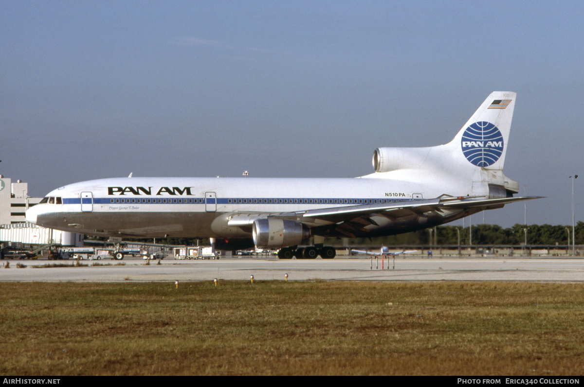 Aircraft Photo of N510PA | Lockheed L-1011-385-3 TriStar 500 | Pan American World Airways - Pan Am | AirHistory.net #183575