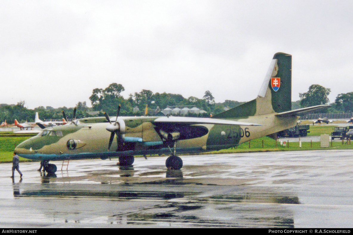 Aircraft Photo of 2506 | Antonov An-26 | Slovakia - Air Force | AirHistory.net #183576