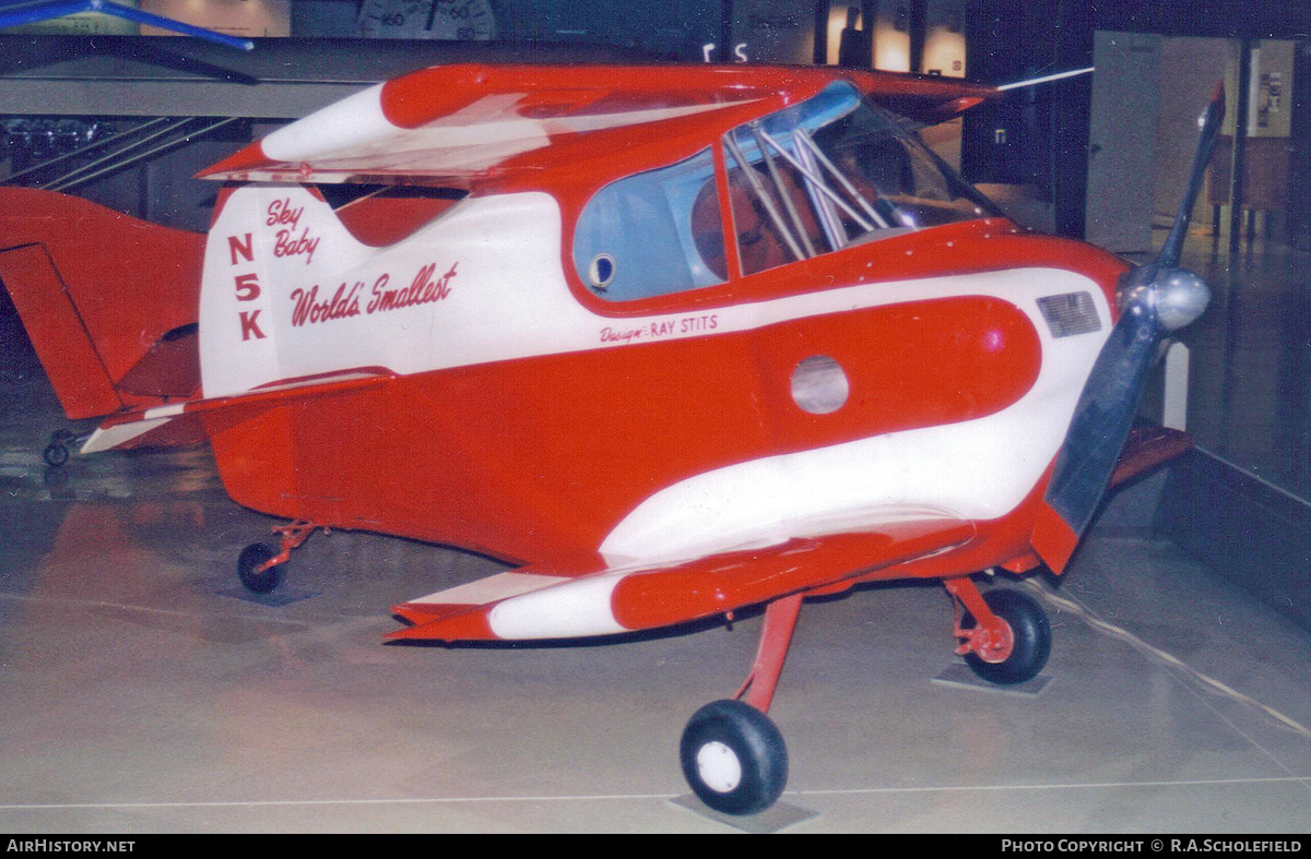 Aircraft Photo of N5K | Stits SA-2A Skybaby | AirHistory.net #183578