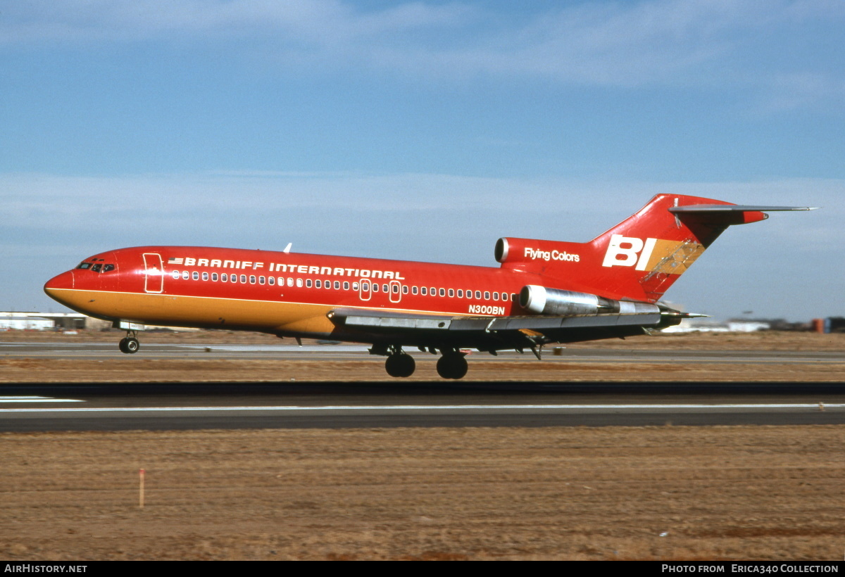 Aircraft Photo of N300BN | Boeing 727-191 | Braniff International Airways | AirHistory.net #183584