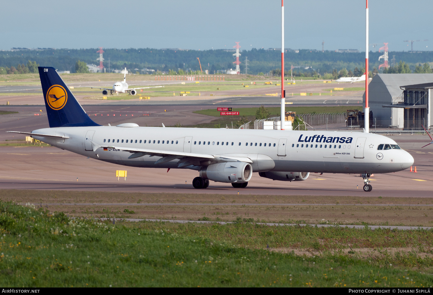 Aircraft Photo of D-AIDW | Airbus A321-231 | Lufthansa | AirHistory.net #183592