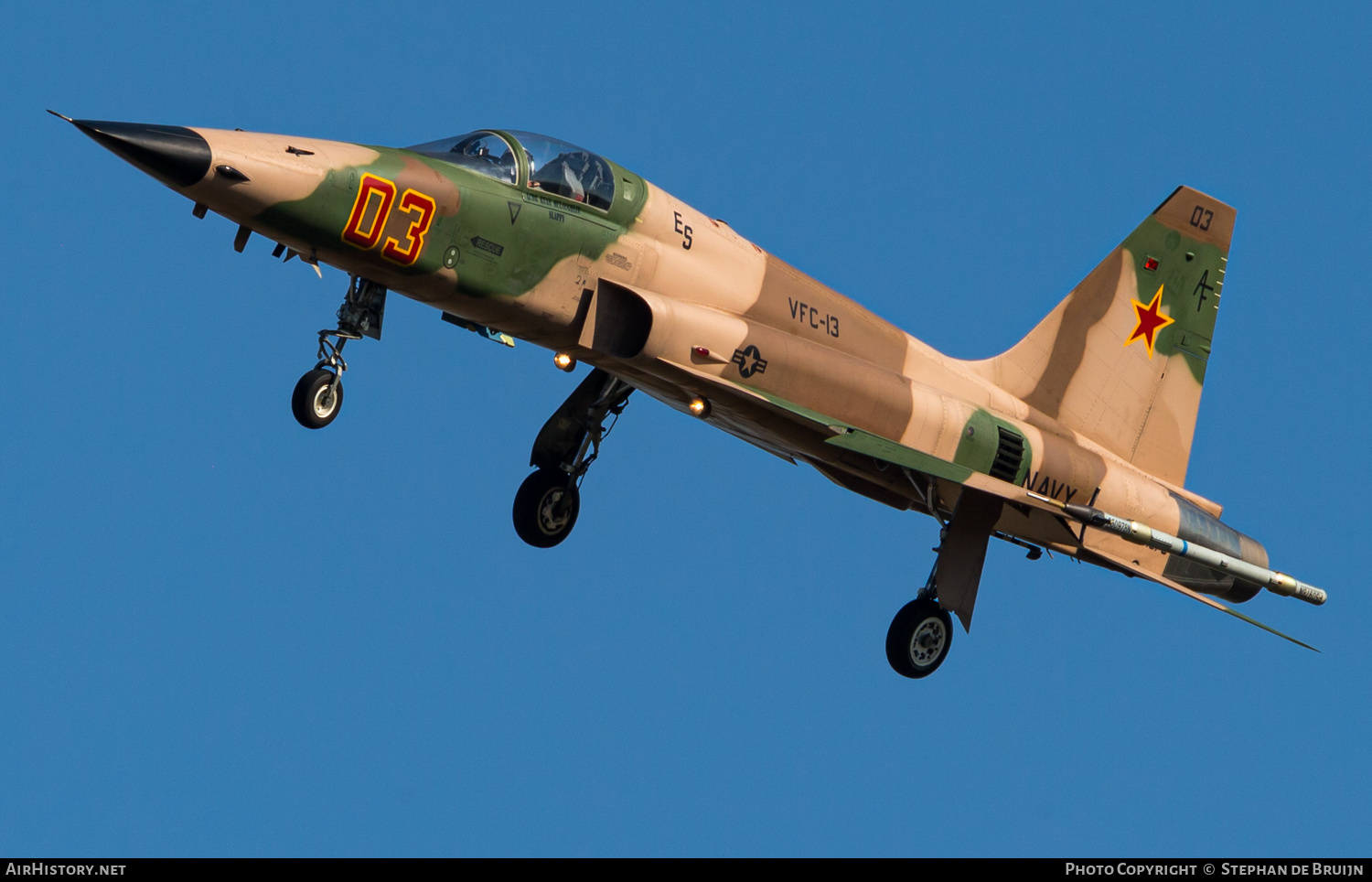 Aircraft Photo of 761578 | Northrop F-5N Tiger II | USA - Navy | AirHistory.net #183604