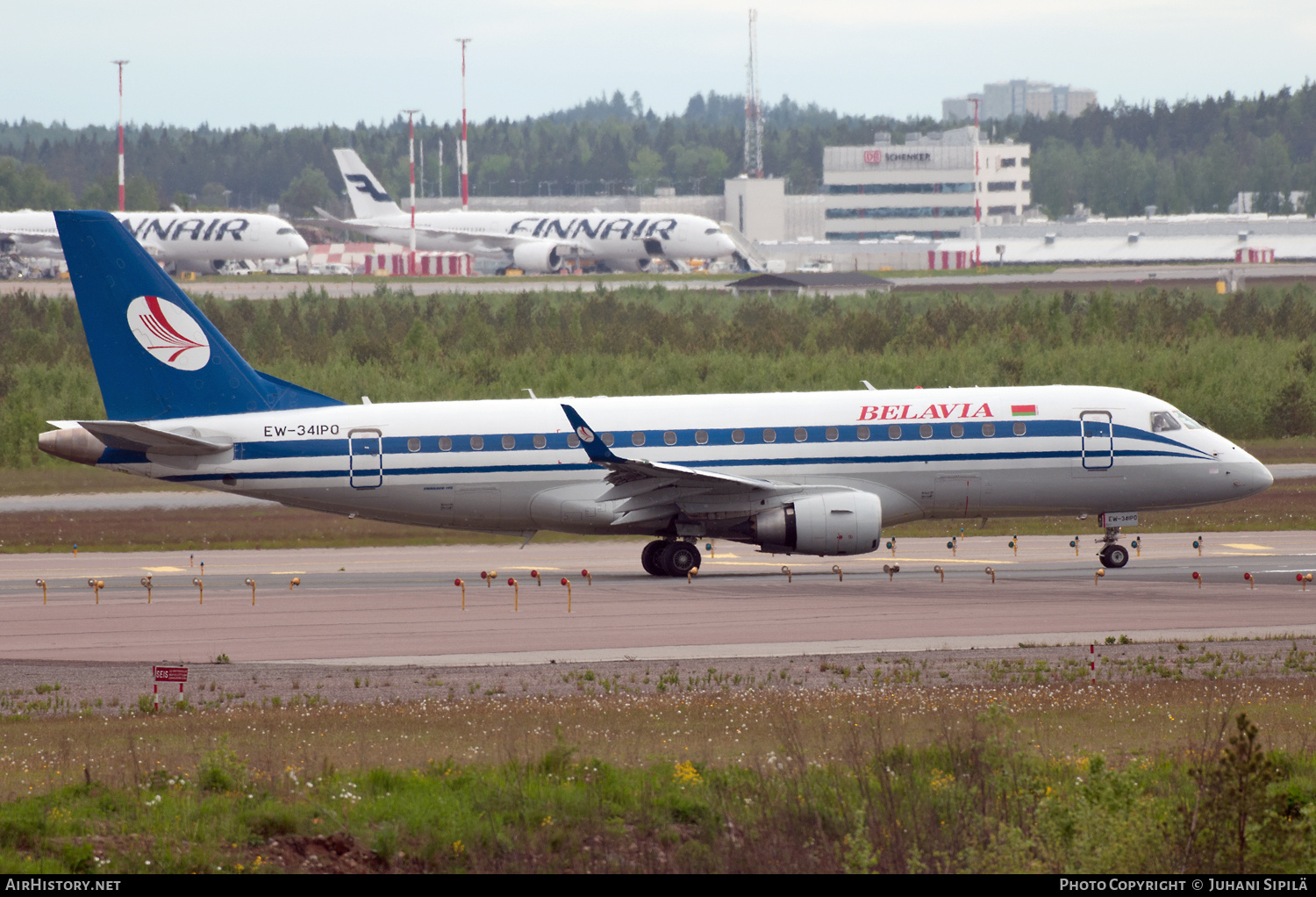 Aircraft Photo of EW-341PO | Embraer 175LR (ERJ-170-200LR) | Belavia | AirHistory.net #183614