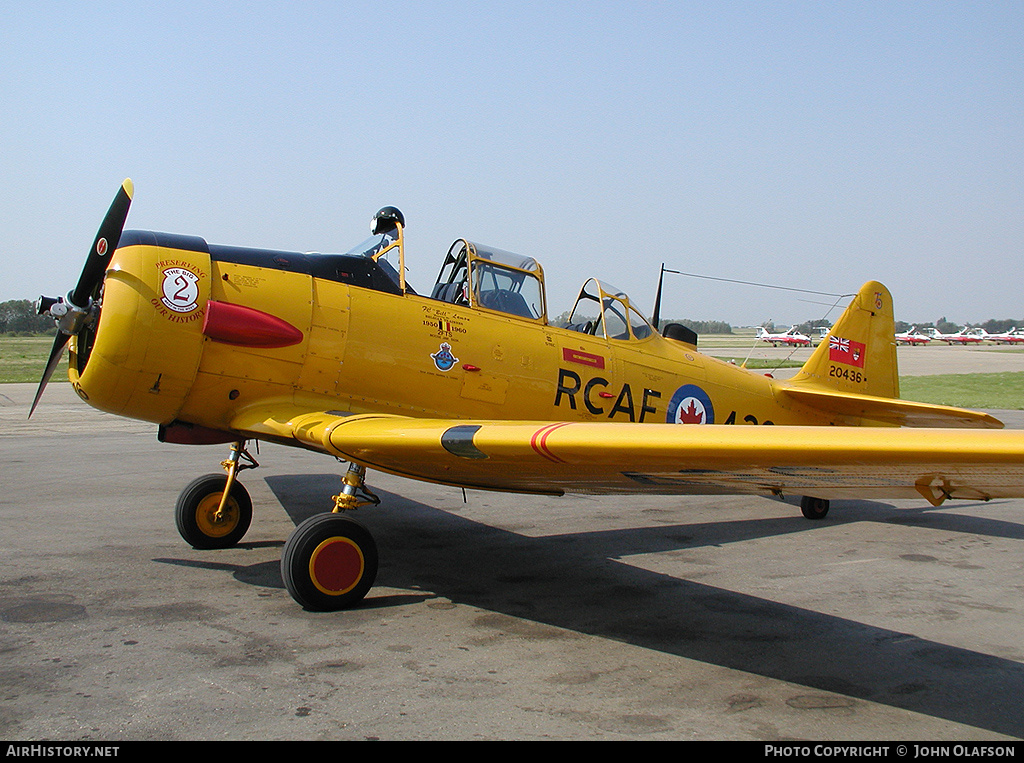 Aircraft Photo of N436WL | North American T-6J Harvard Mk IV | AirHistory.net #183619