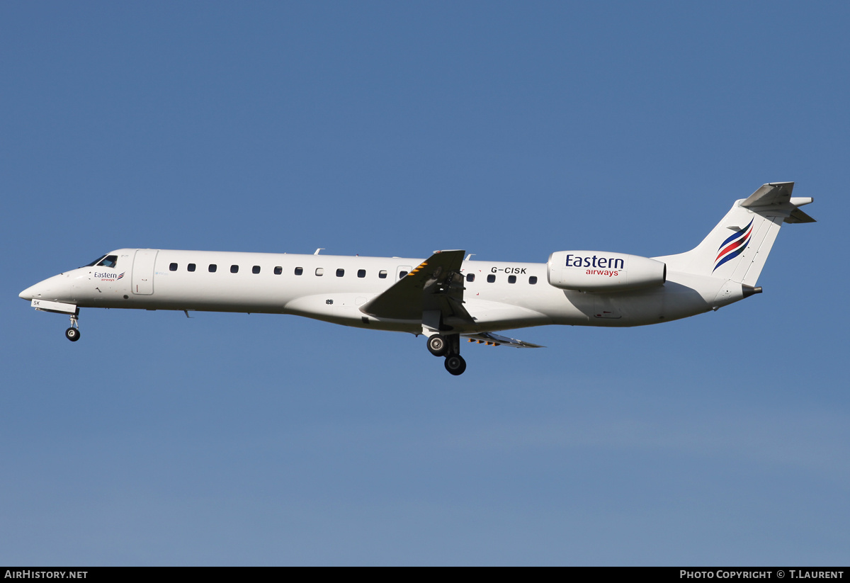 Aircraft Photo of G-CISK | Embraer ERJ-145ER (EMB-145ER) | Eastern Airways | AirHistory.net #183621