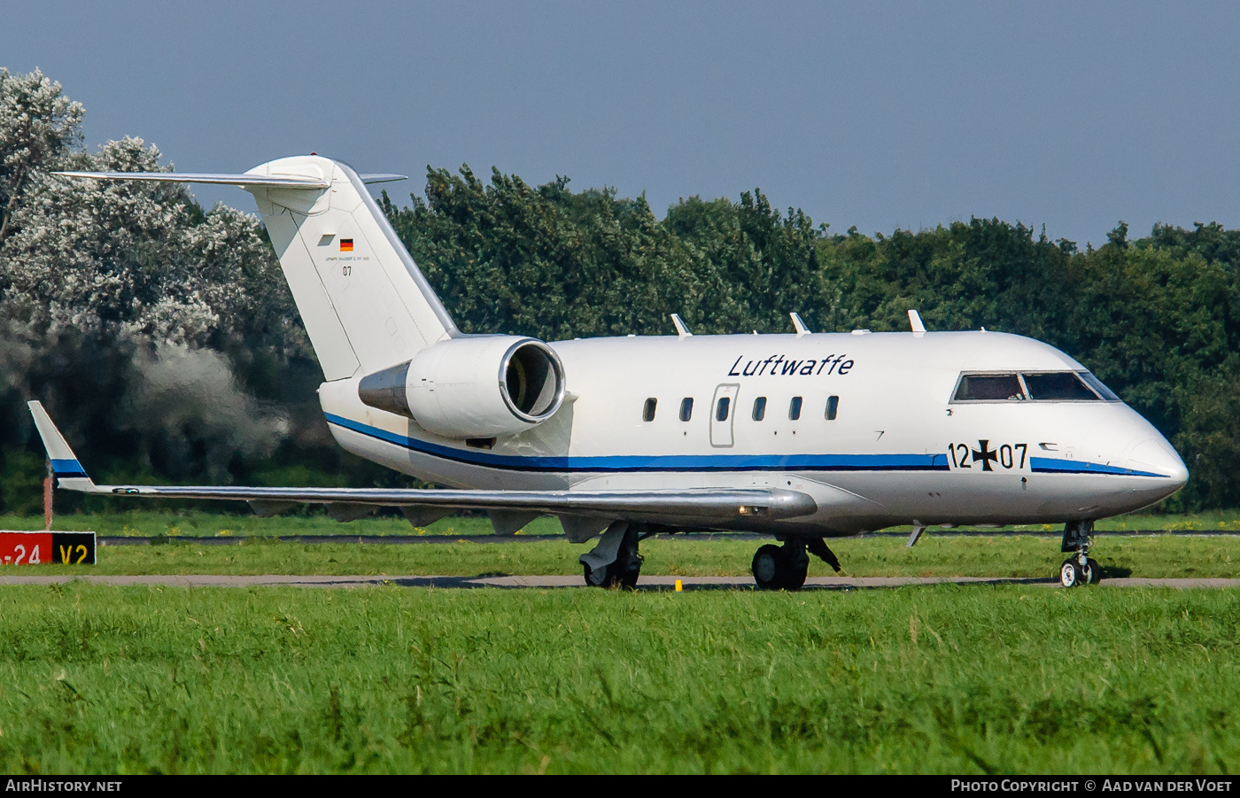 Aircraft Photo of 1207 | Canadair Challenger 601 (CL-600-2A12) | Germany - Air Force | AirHistory.net #183626