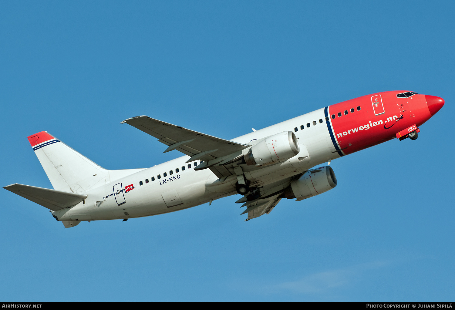 Aircraft Photo of LN-KKQ | Boeing 737-36Q | Norwegian | AirHistory.net #183629
