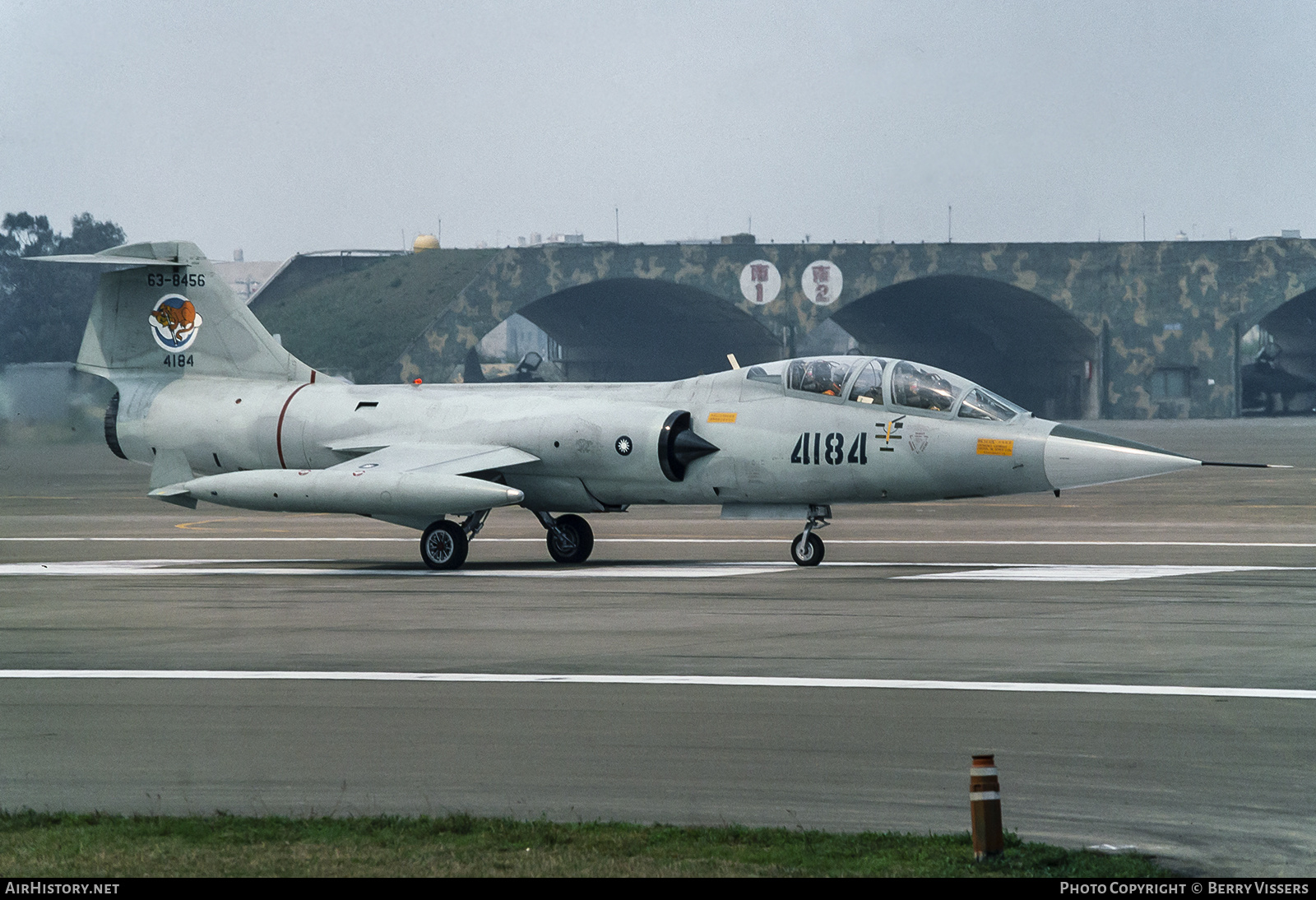 Aircraft Photo of 4184 | Lockheed TF-104G Starfighter | Taiwan - Air Force | AirHistory.net #183639