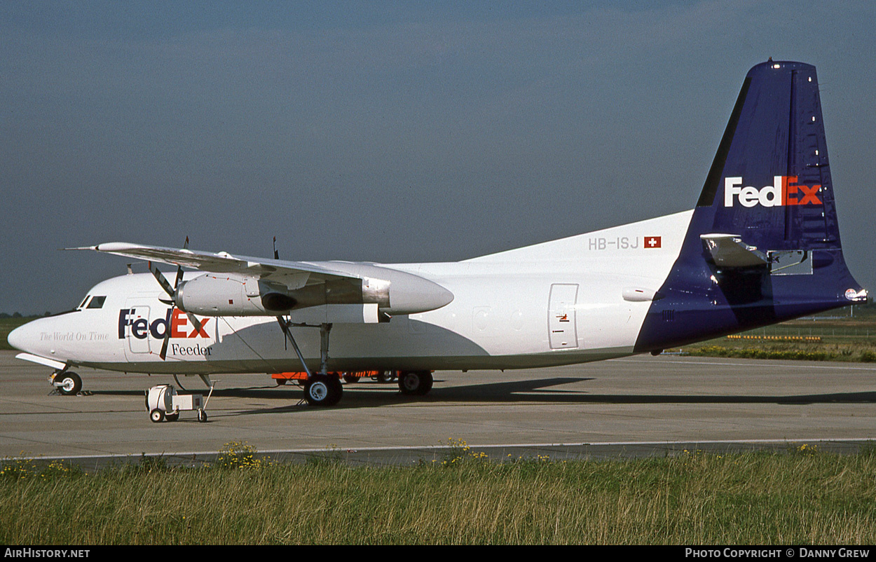 Aircraft Photo of HB-ISJ | Fokker F27-600 Friendship | FedEx Feeder | AirHistory.net #183652