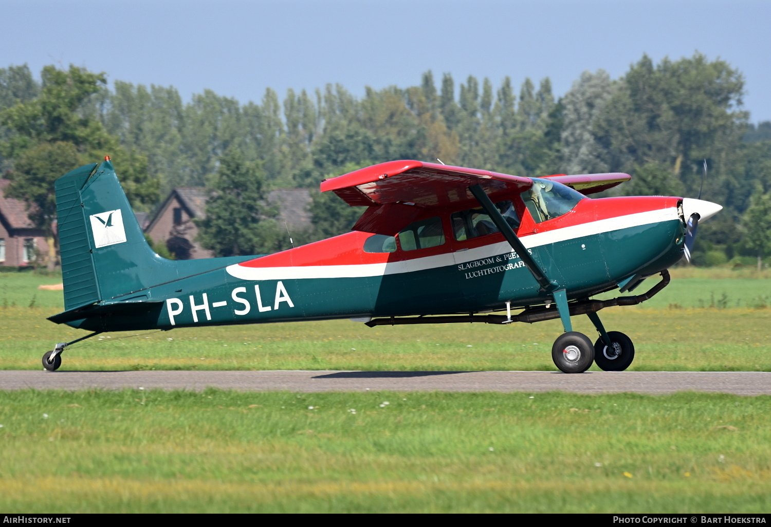 Aircraft Photo of PH-SLA | Cessna 180J Skywagon 180 | Slagboom & Peeters Luchtfotografie | AirHistory.net #183657