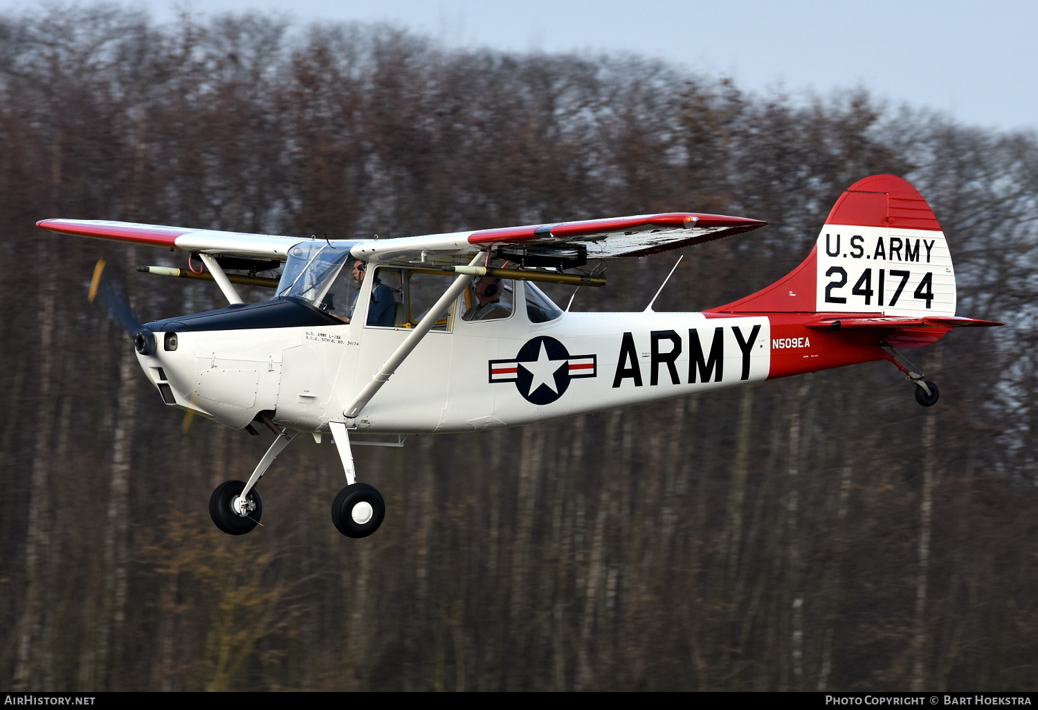 Aircraft Photo of N509EA / 24174 | Cessna L-19A-IT Bird Dog (305A) | USA - Army | AirHistory.net #183658