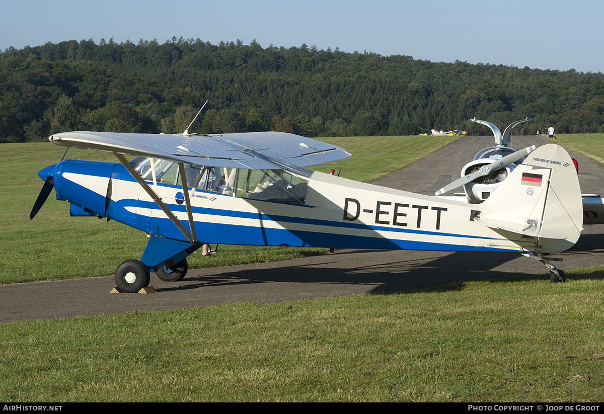 Aircraft Photo of D-EETT | Piper PA-18-150 Super Cub | Industrie-Luftwerbung | AirHistory.net #183666