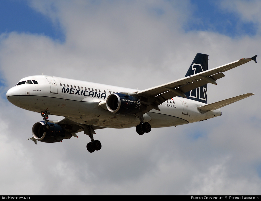 Aircraft Photo of XA-MXA | Airbus A319-112 | Mexicana | AirHistory.net #183680
