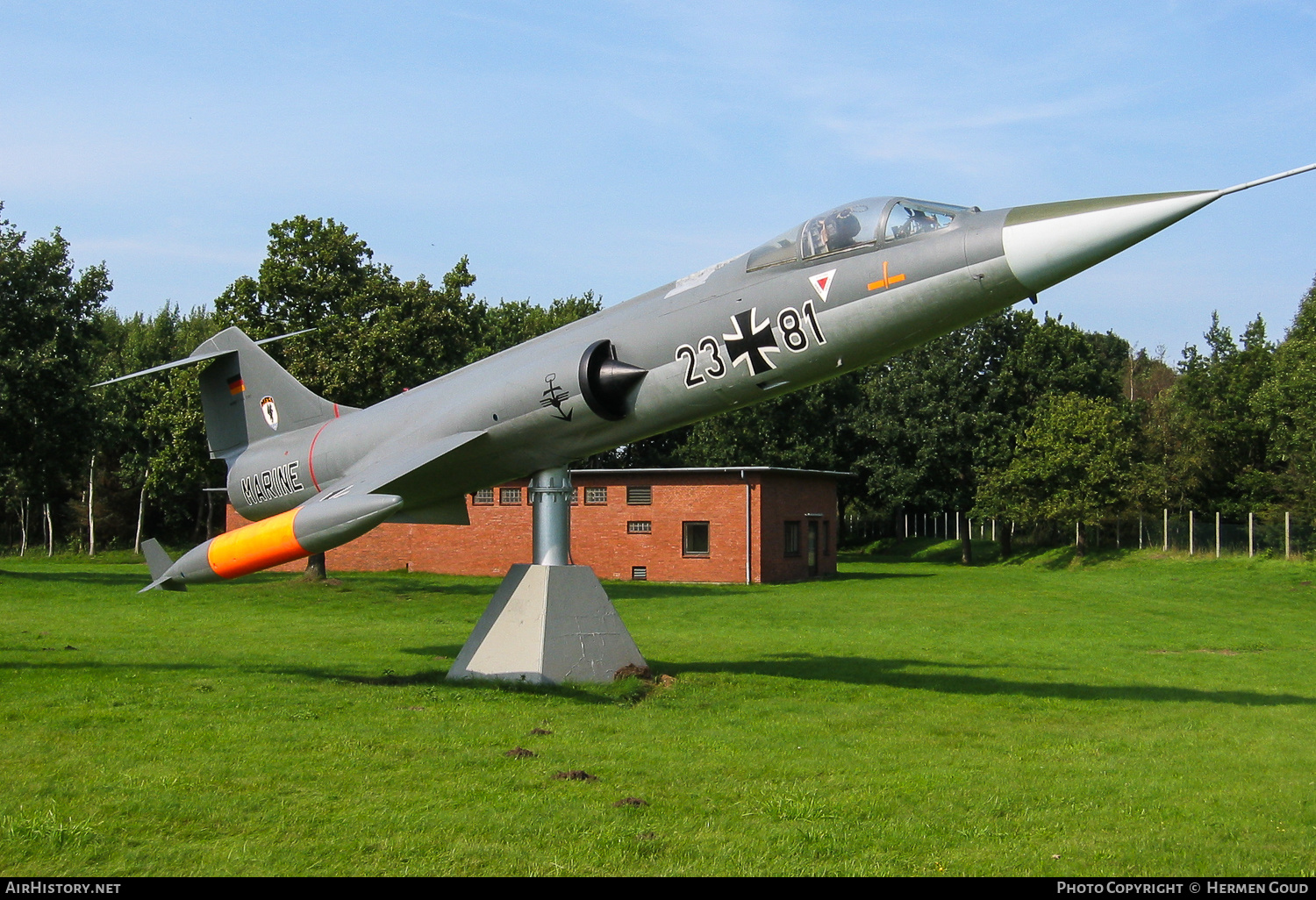 Aircraft Photo of 2381 | Lockheed F-104G Starfighter | Germany - Navy | AirHistory.net #183692
