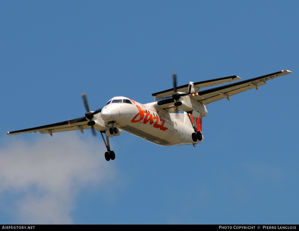 Aircraft Photo of C-FABA | De Havilland Canada DHC-8-102 Dash 8 | Air Canada Jazz | AirHistory.net #183705