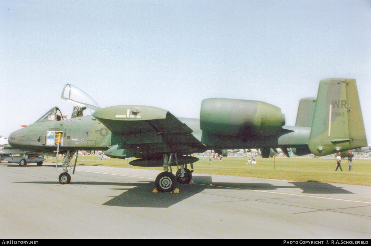 Aircraft Photo of 81-0983 / AF81-983 | Fairchild A-10A Thunderbolt II | USA - Air Force | AirHistory.net #183706