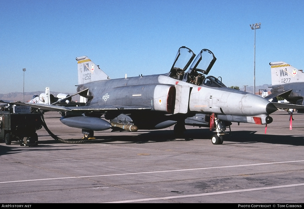 Aircraft Photo of 69-0259 / AF69-259 | McDonnell Douglas F-4G Phantom II | USA - Air Force | AirHistory.net #183714