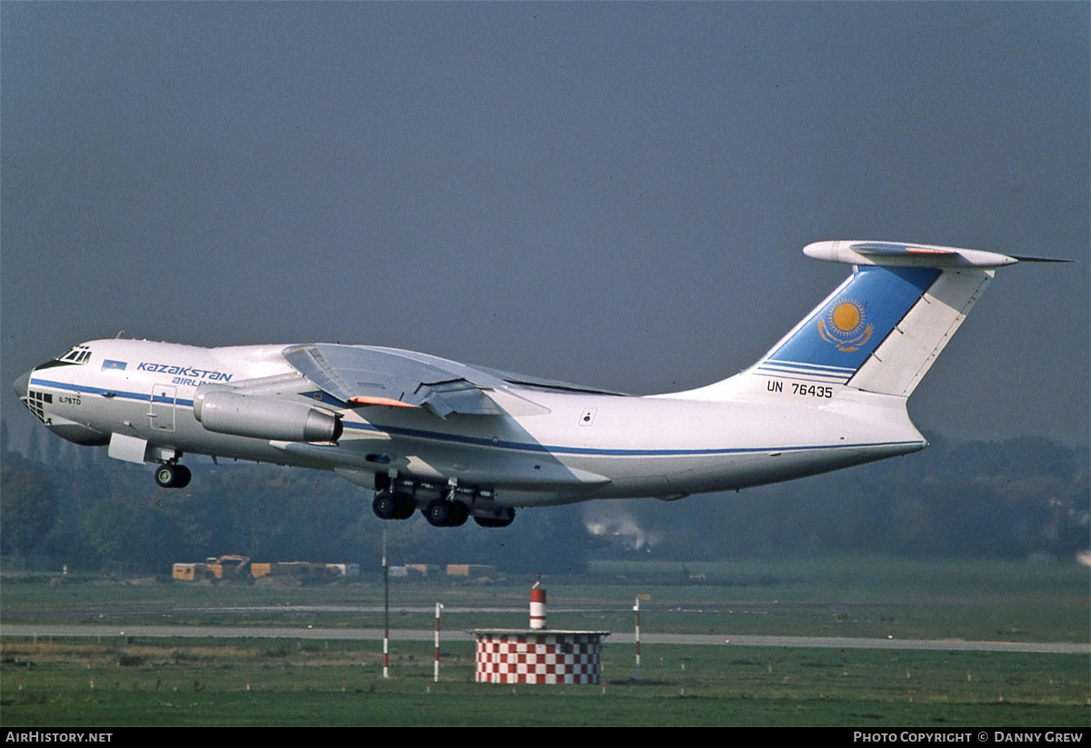Aircraft Photo of UN-76435 | Ilyushin Il-76TD | Kazakhstan Airlines | AirHistory.net #183738