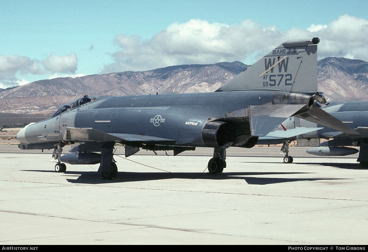 Aircraft Photo of 69-7572 / AF69-572 | McDonnell Douglas F-4G Phantom II | USA - Air Force | AirHistory.net #183740