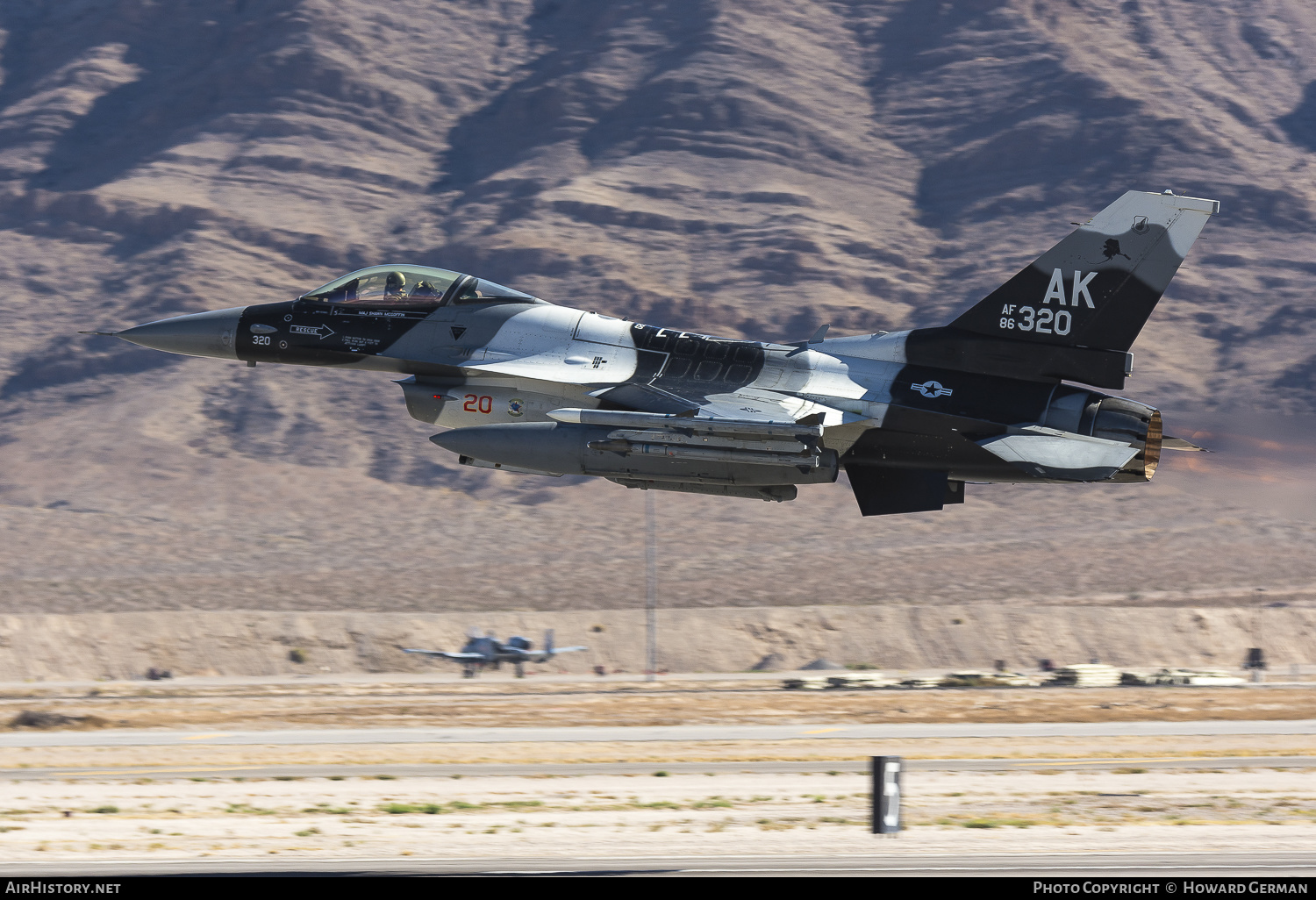 Aircraft Photo of 86-0320 / AF86-320 | General Dynamics F-16C Fighting Falcon | USA - Air Force | AirHistory.net #183747