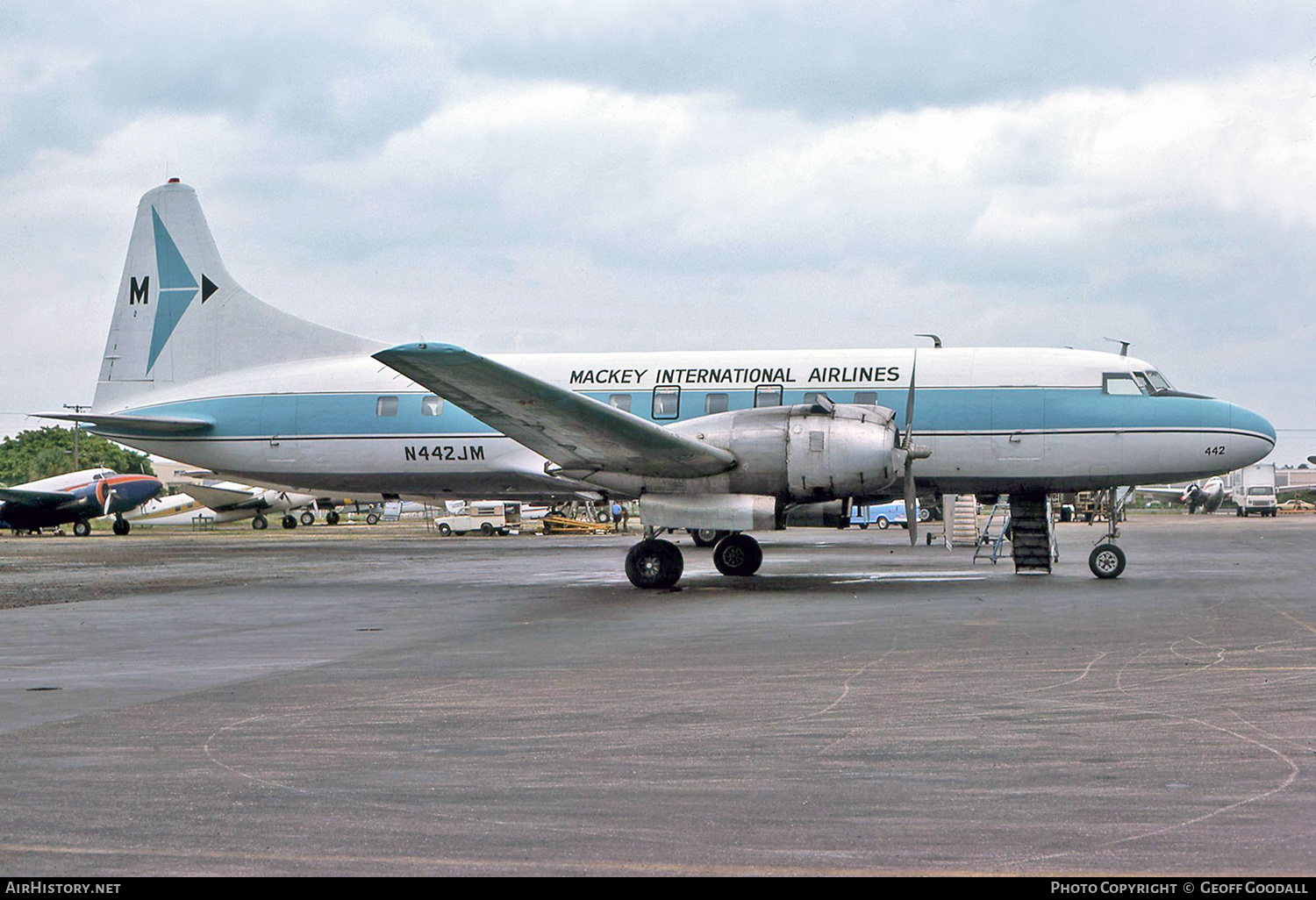 Aircraft Photo of N442JM | Convair 440-86 Metropolitan | Mackey International Airlines | AirHistory.net #183752