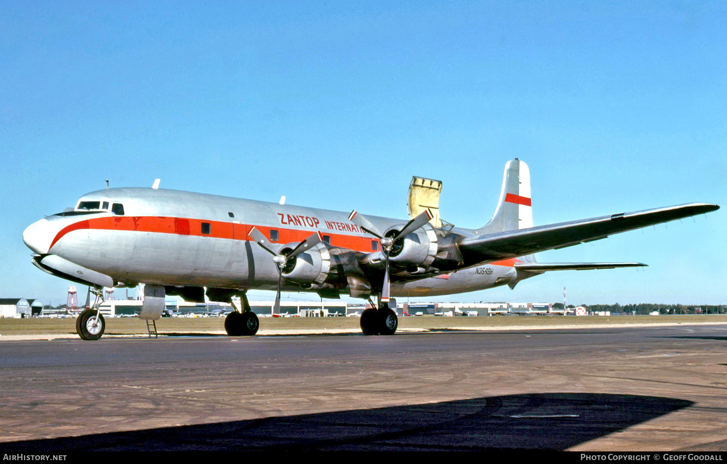 Aircraft Photo of N3549H | Douglas DC-6B(F) | Zantop International Airlines | AirHistory.net #183759