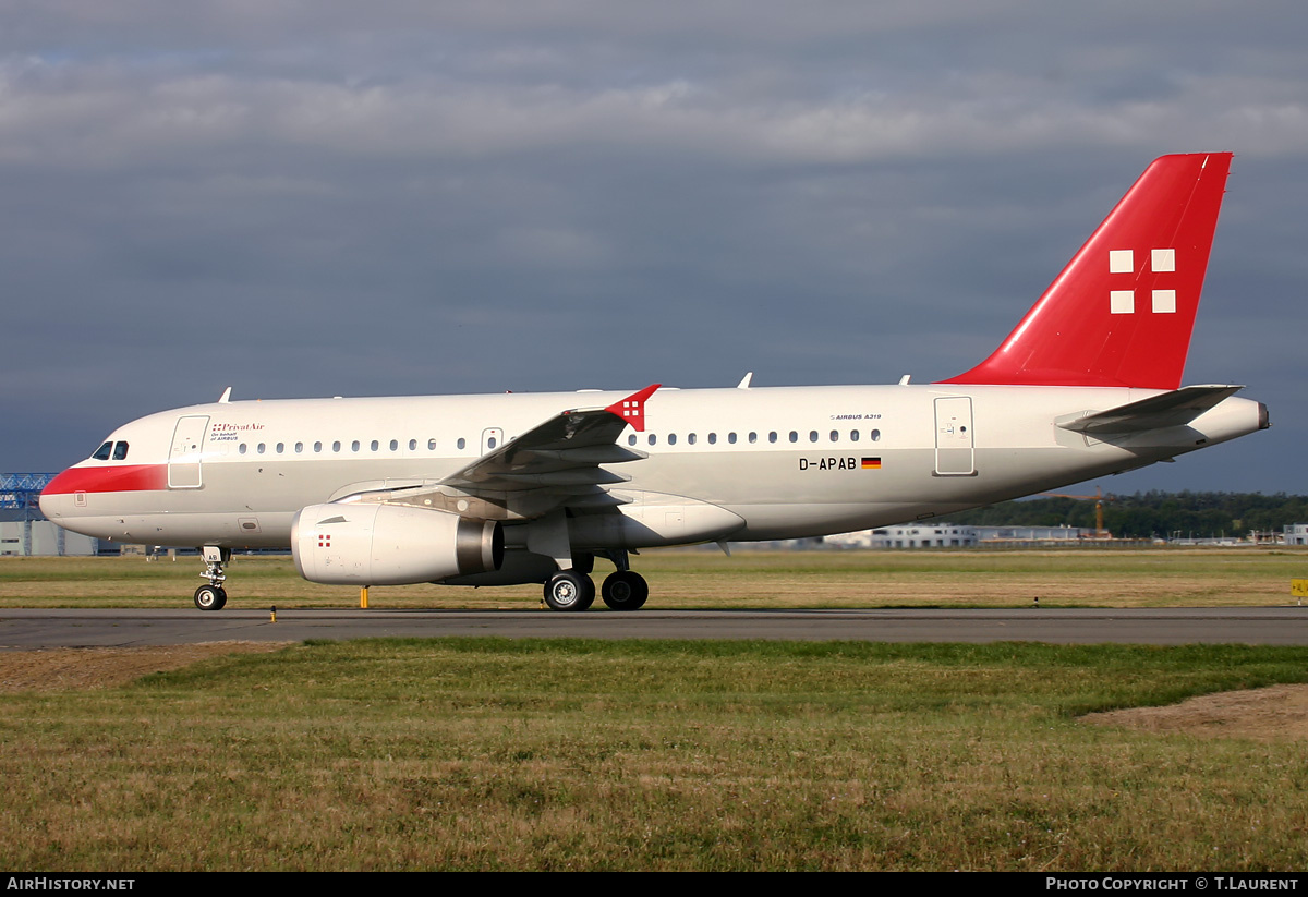 Aircraft Photo of D-APAB | Airbus A319-132 | PrivatAir | AirHistory.net #183760