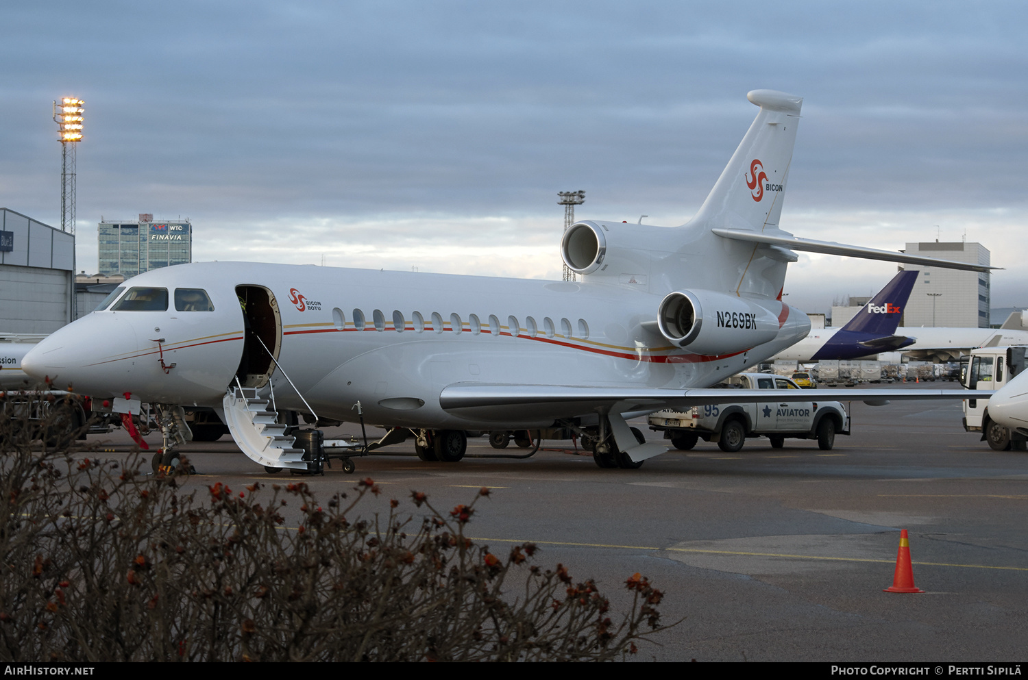 Aircraft Photo of N269BK | Dassault Falcon 7X | Bicon | AirHistory.net #183783