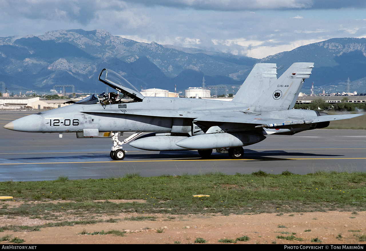 Aircraft Photo of C.15-48 | McDonnell Douglas EF-18A Hornet | Spain - Air Force | AirHistory.net #183803