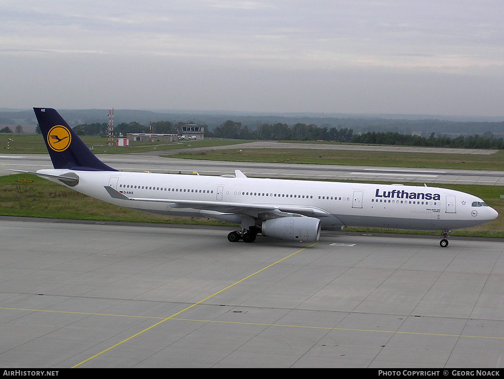 Aircraft Photo of D-AIKE | Airbus A330-343E | Lufthansa | AirHistory.net #183826