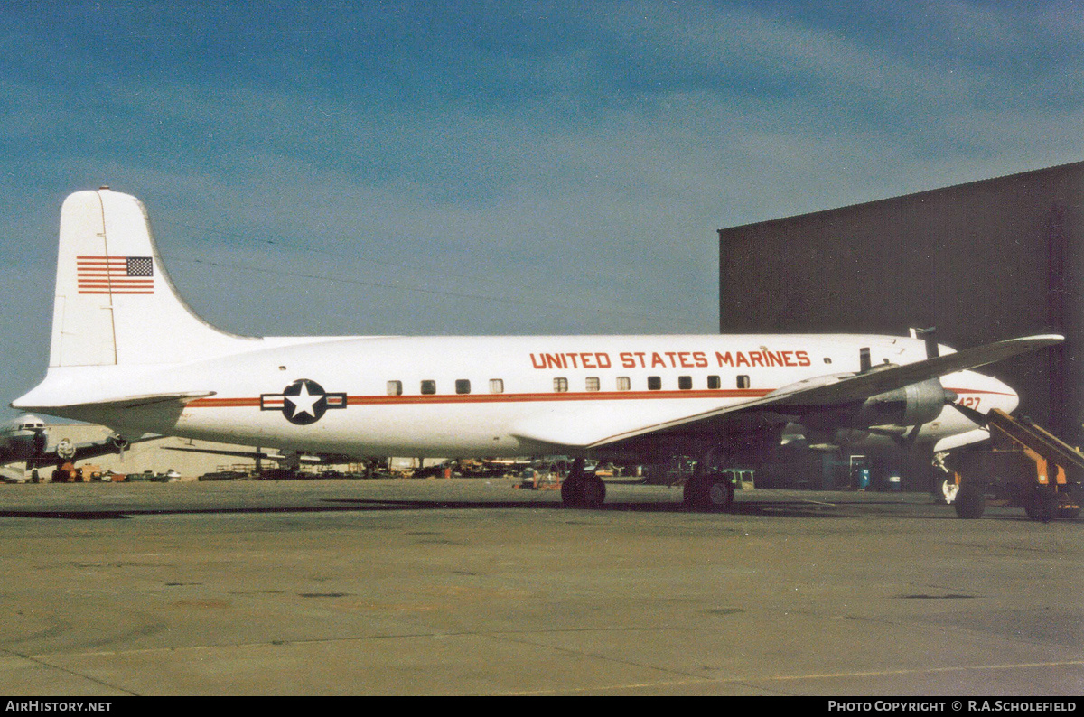 Aircraft Photo of N427D | Douglas VC-118B Liftmaster (DC-6A) | USA - Marines | AirHistory.net #183843