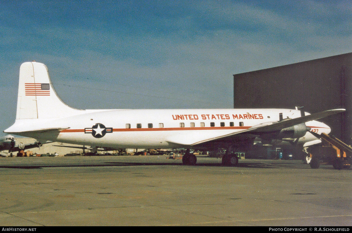 Aircraft Photo of N427D | Douglas VC-118B Liftmaster | USA - Marines | AirHistory.net #183843