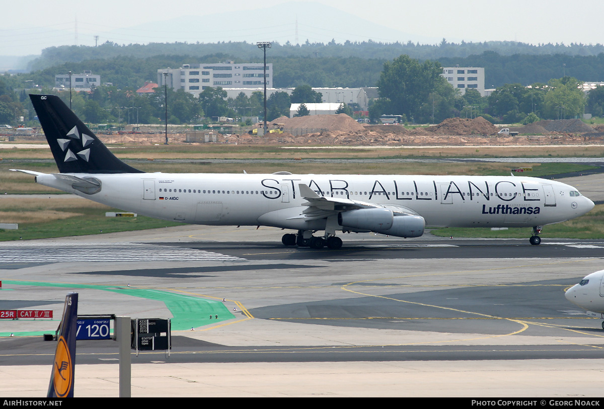 Aircraft Photo of D-AIGC | Airbus A340-311 | Lufthansa | AirHistory.net #183859