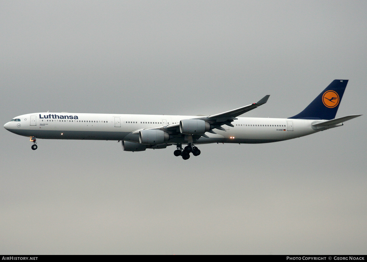 Aircraft Photo of D-AIHE | Airbus A340-642 | Lufthansa | AirHistory.net #183860