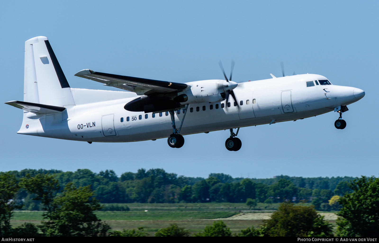 Aircraft Photo of OO-VLN | Fokker 50 | VLM Airlines | AirHistory.net #183863