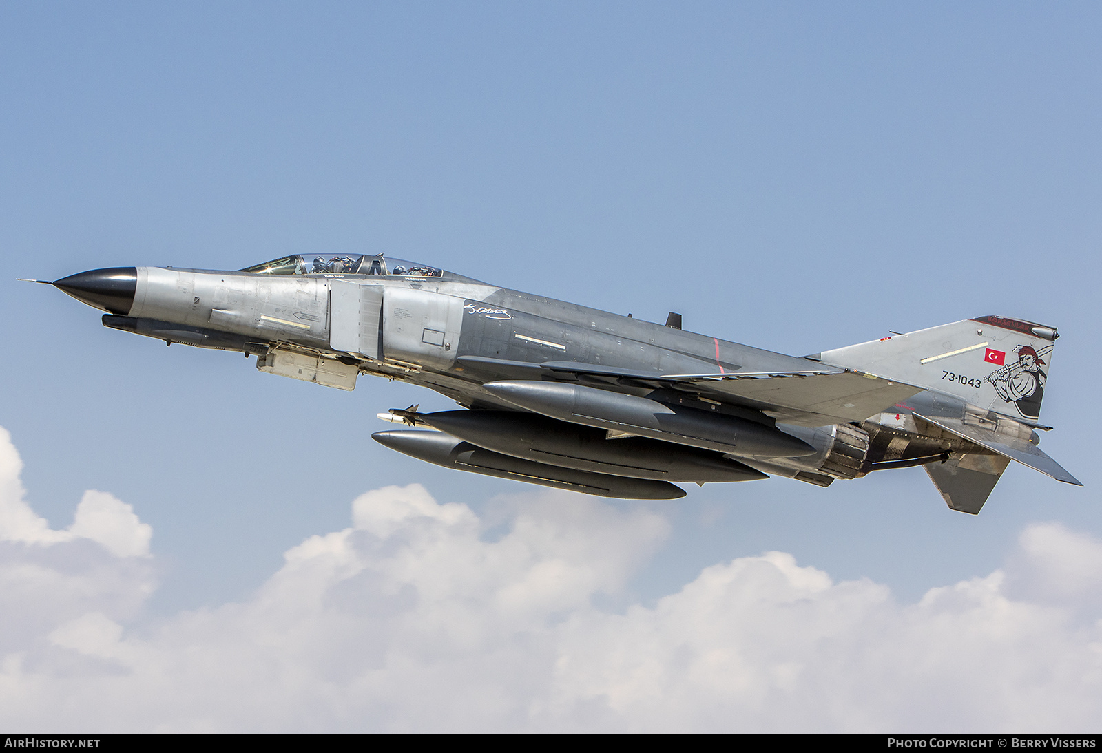 Aircraft Photo of 73-1043 | McDonnell Douglas F-4E Terminator 2020 | Turkey - Air Force | AirHistory.net #183872
