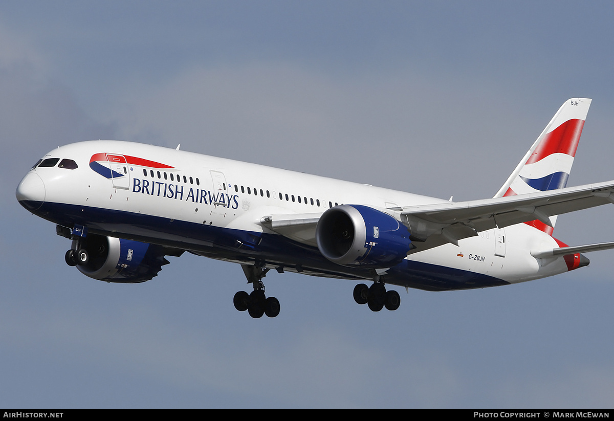 Aircraft Photo of G-ZBJH | Boeing 787-8 Dreamliner | British Airways | AirHistory.net #183874