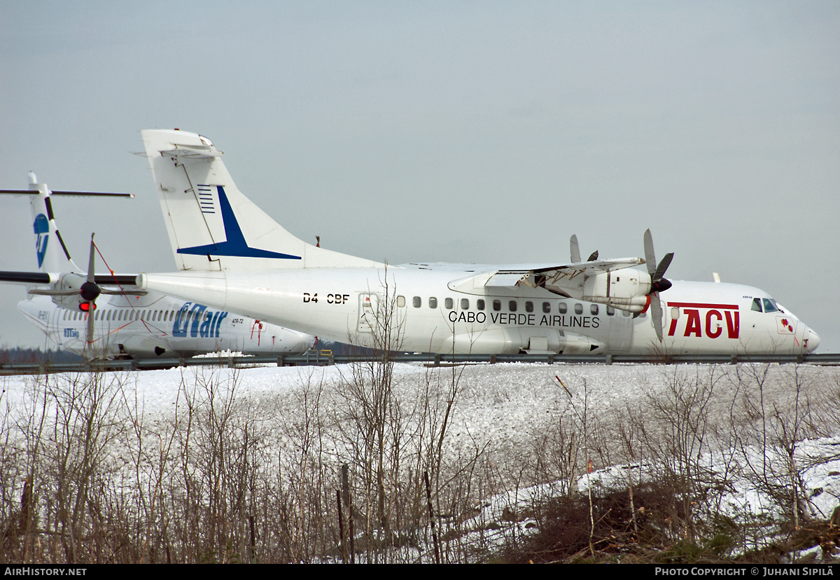 Aircraft Photo of D4-CBF | ATR ATR-42-320 | TACV Cabo Verde Airlines | AirHistory.net #183886