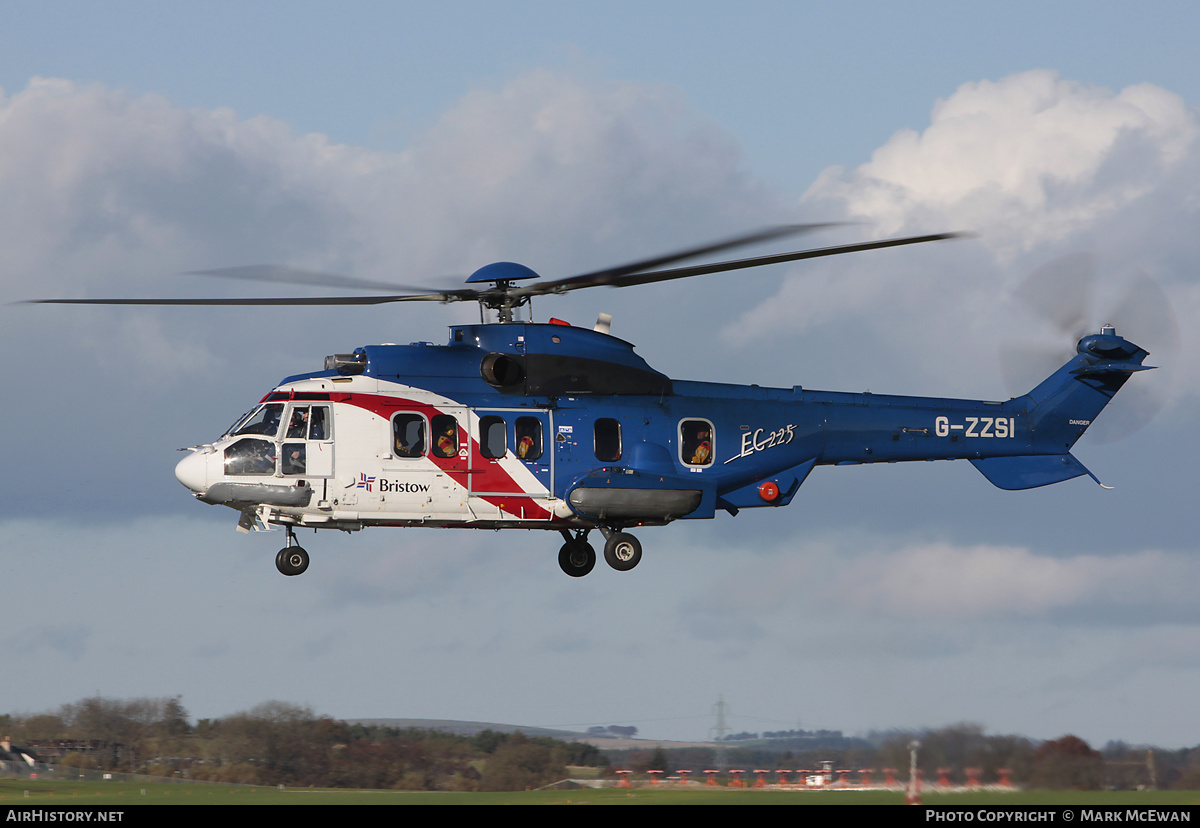 Aircraft Photo of G-ZZSI | Eurocopter EC-225LP Super Puma Mk2+ | Bristow Helicopters | AirHistory.net #183891