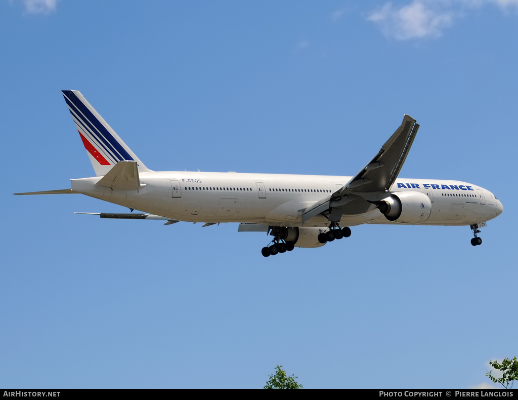Aircraft Photo of F-GSQS | Boeing 777-328/ER | Air France | AirHistory.net #183894