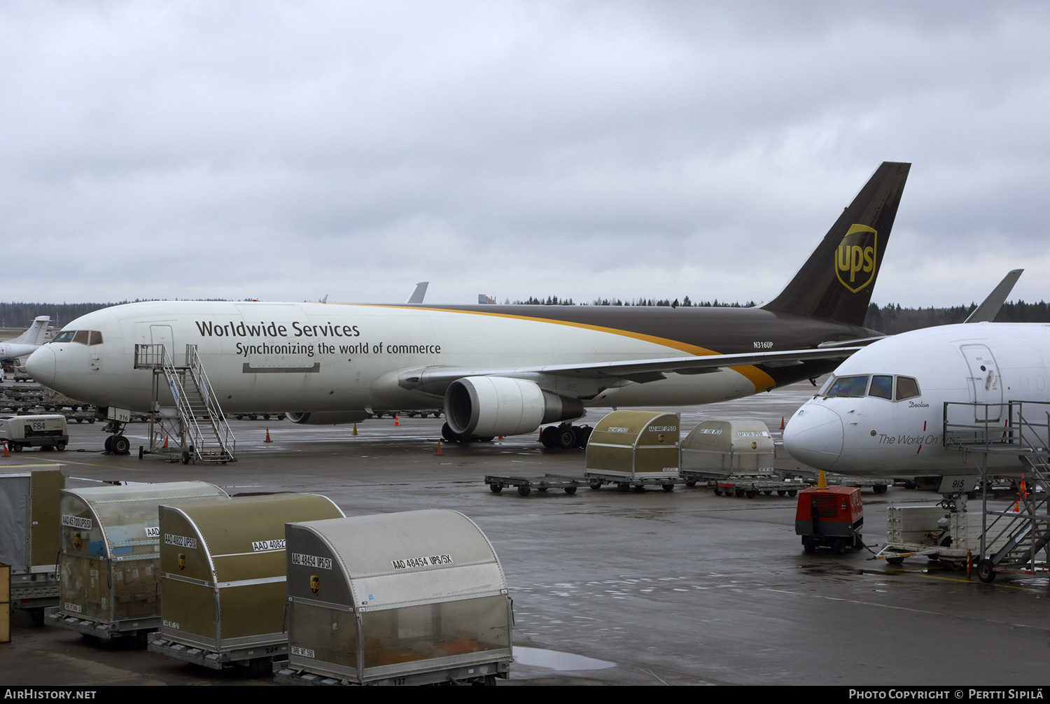 Aircraft Photo of N316UP | Boeing 767-34AF/ER | United Parcel Service - UPS | AirHistory.net #183901