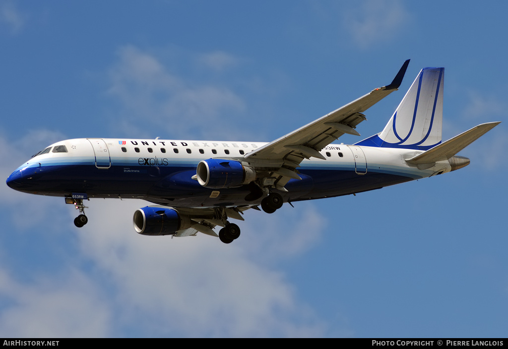 Aircraft Photo of N653RW | Embraer 170SE (ERJ-170-100SE) | United Express | AirHistory.net #183904