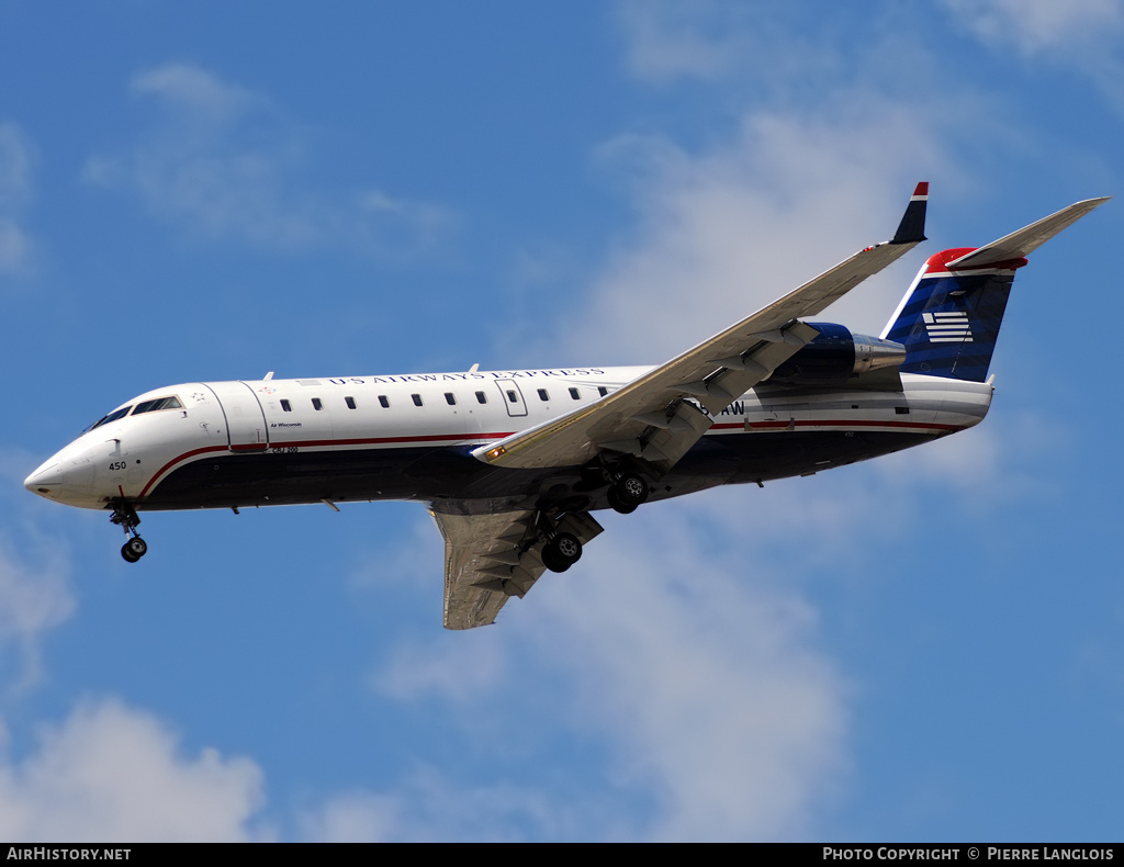Aircraft Photo of N450AW | Bombardier CRJ-200LR (CL-600-2B19) | US Airways Express | AirHistory.net #183907
