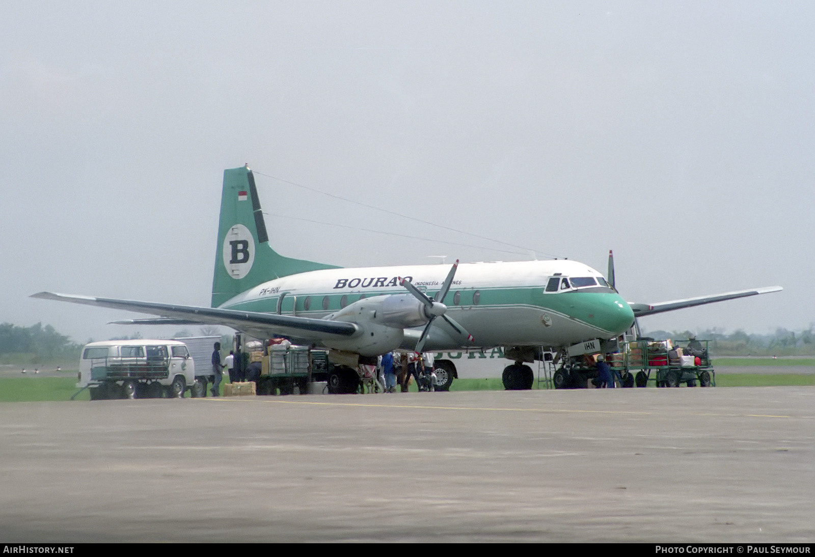 Aircraft Photo of PK-IHN | British Aerospace BAe-748 Srs2B/402 | Bouraq Indonesia Airlines | AirHistory.net #183909